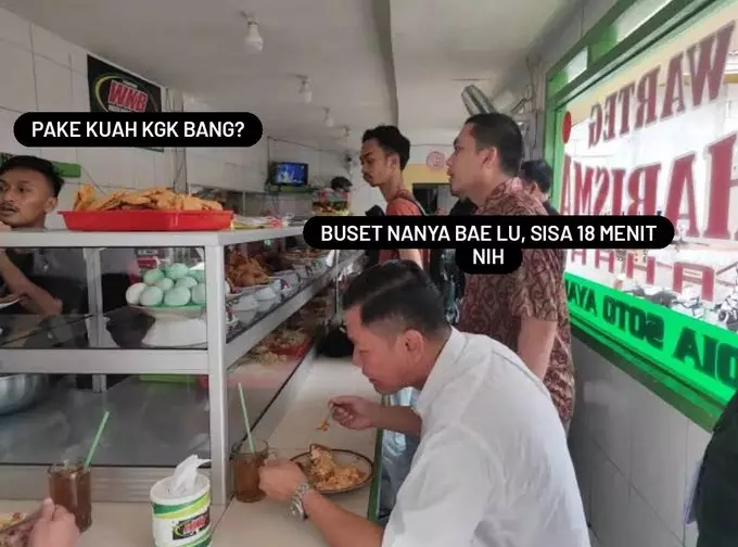 meme percakapan penjual dan pembeli © berbagai sumber