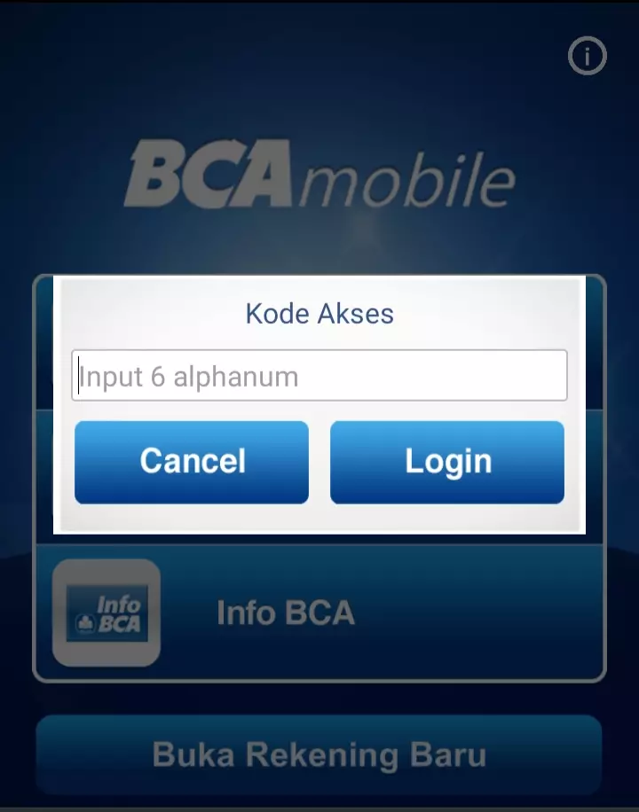 Cara cek nomor rekening BCA di M-banking © 2022 berbagai sumber 
