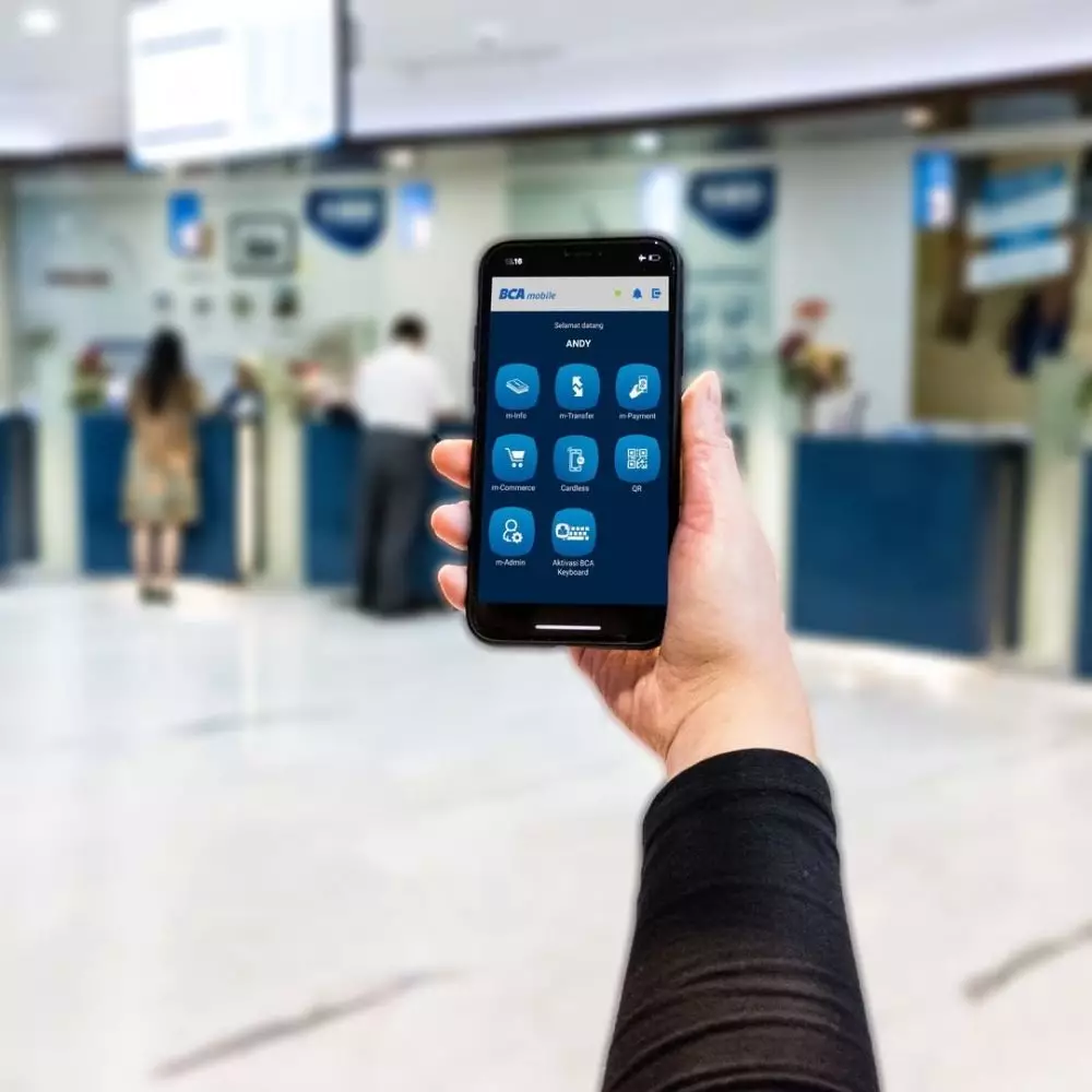 Cara cek nomor rekening BCA di M-banking © 2022 berbagai sumber 