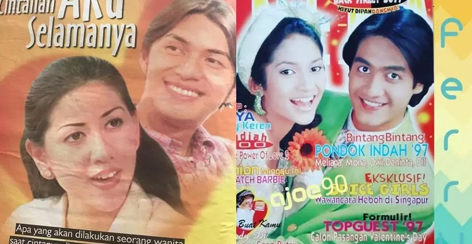 Potret lawas Venna Melinda dan Ferry Irawan saat jadi model majalah Instagram Potret lawas Venna Melinda dan Ferry Irawan saat jadi model majalah Instagram