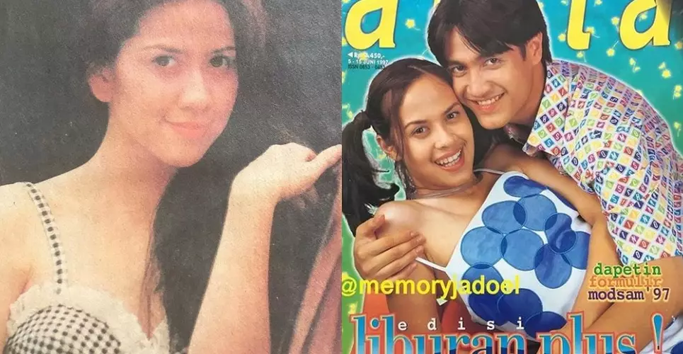 Potret lawas Venna Melinda dan Ferry Irawan saat jadi model majalah Instagram Potret lawas Venna Melinda dan Ferry Irawan saat jadi model majalah Instagram