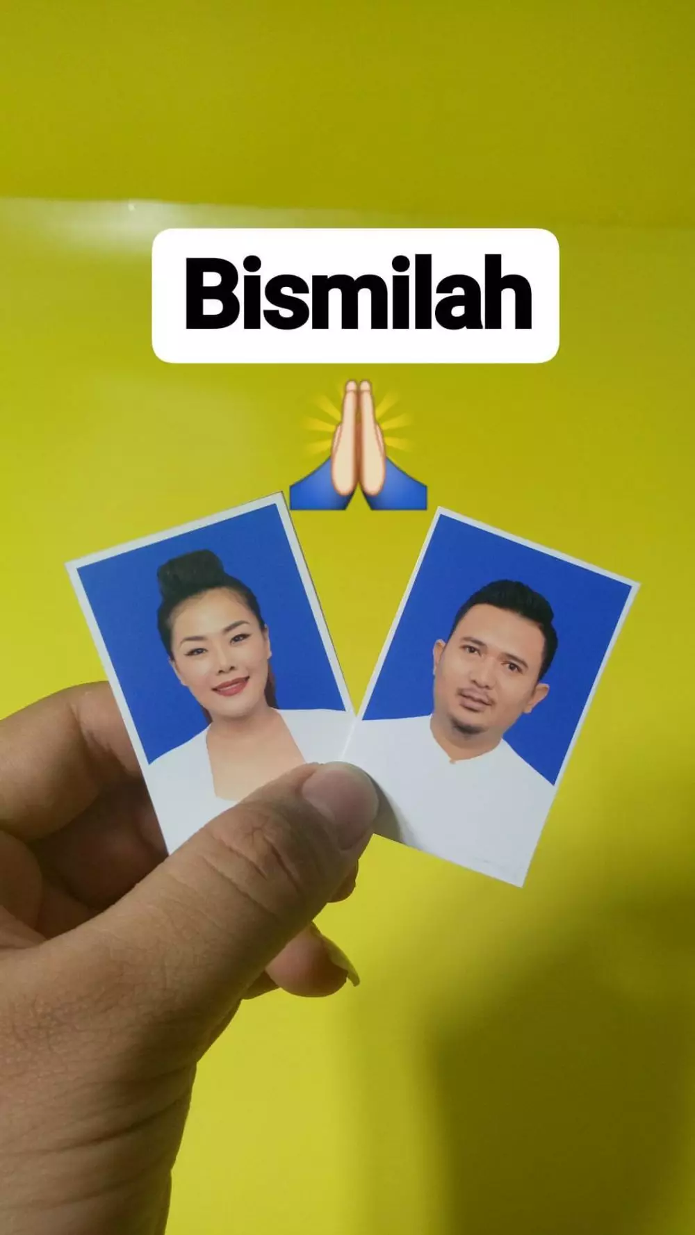 pasfoto buku nikah seleb mirip Berbagai sumber