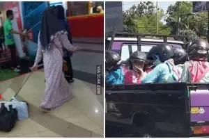 11 Momen absurd ibu-ibu di tempat umum, bikin geleng kepala