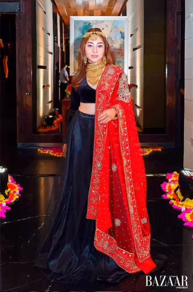 Pesona 8 penyanyi kenakan lehenga Instagram Pesona 8 penyanyi kenakan lehenga Instagram