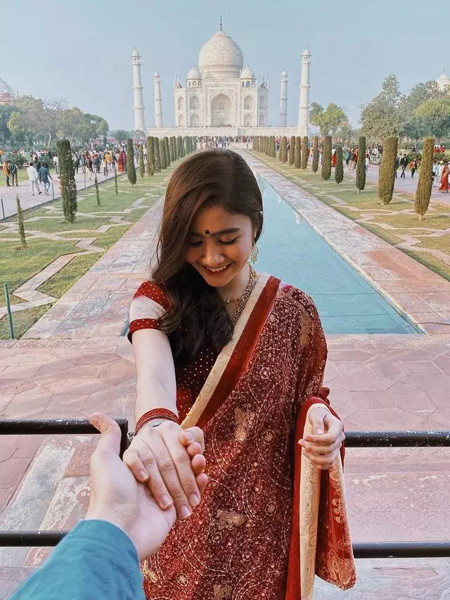 Pesona 8 penyanyi kenakan lehenga Instagram Pesona 8 penyanyi kenakan lehenga Instagram