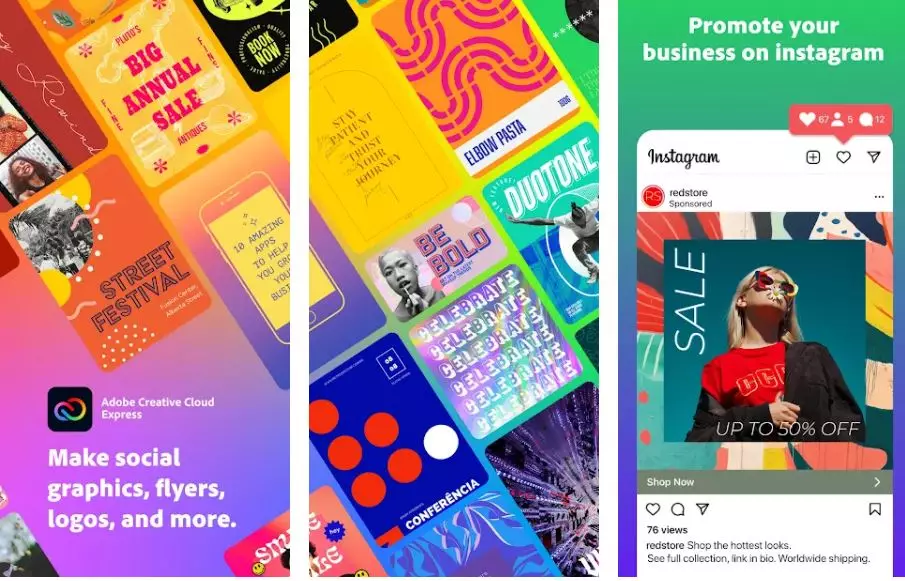 Aplikasi untuk membuat poster © 2022 brilio.net