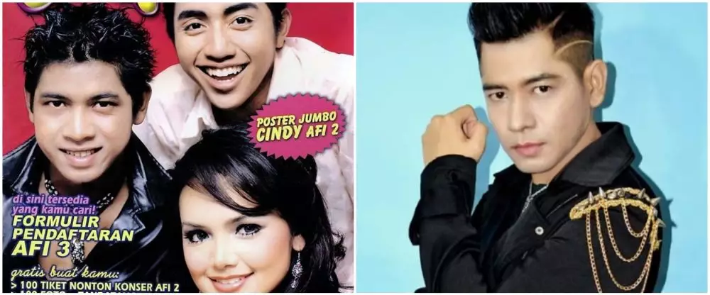 potret dulu dan kini Veri juara AFI 1 © berbagai sumber potret dulu dan kini Veri juara AFI 1 © berbagai sumber