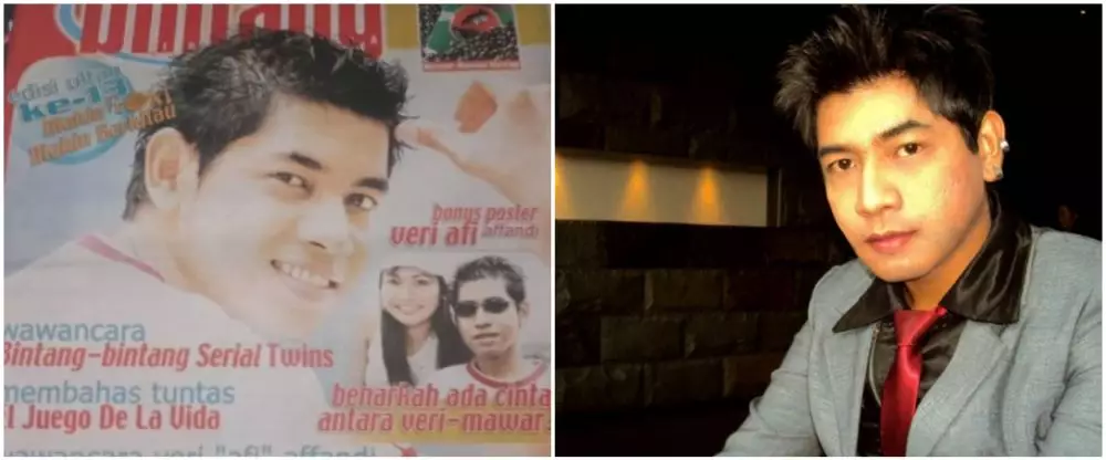 potret dulu dan kini Veri juara AFI 1 © berbagai sumber potret dulu dan kini Veri juara AFI 1 © berbagai sumber