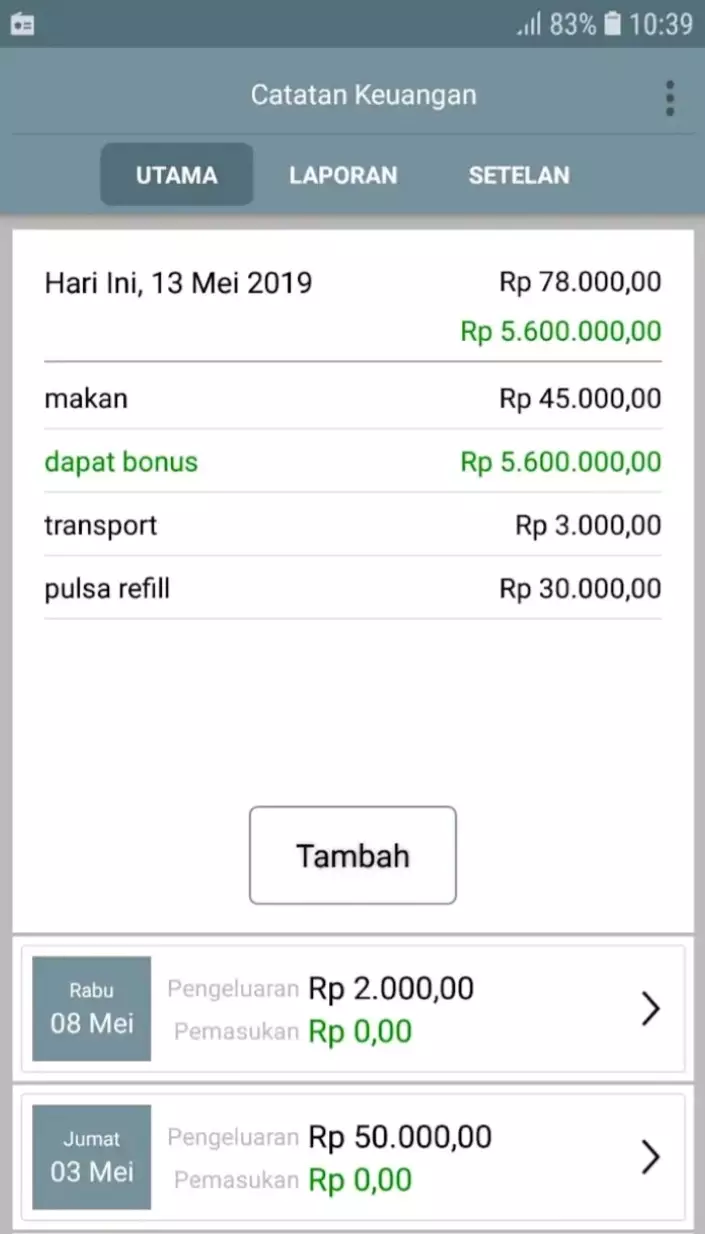 Rekomendasi aplikasi pencatat keuangan play.google.com