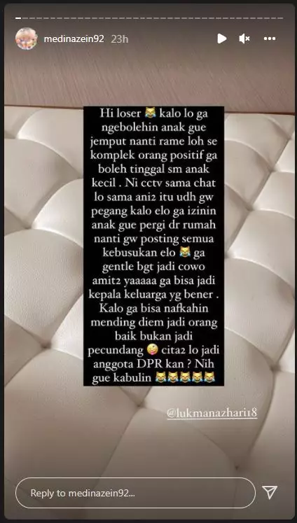 Penampilan terbaru Medina Zein usai lepas hijab Instagram