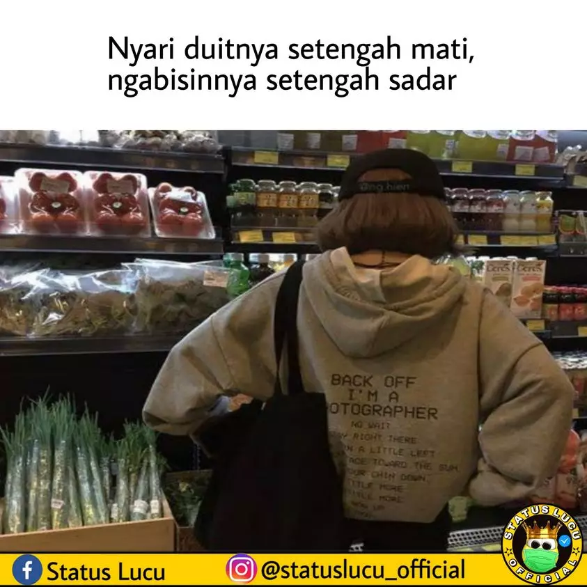 meme gajian numpang lewat © berbagai sumber