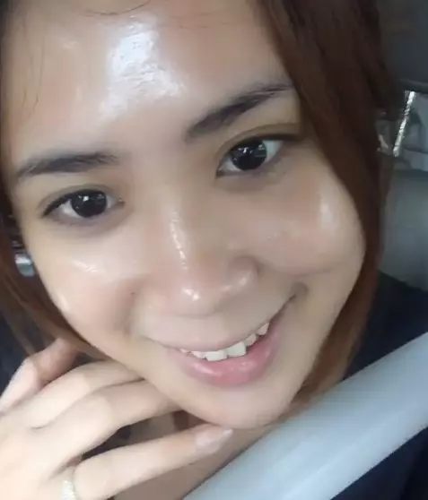 wajah Maharani Kemala saat tanpa riasan © Instagram wajah Maharani Kemala saat tanpa riasan © Instagram