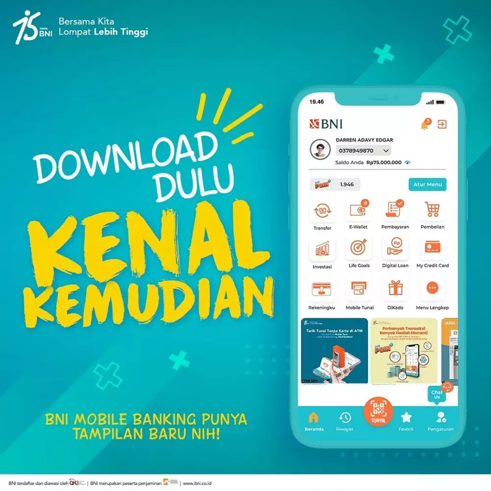 Cara cek saldo BNI di ATM dan online  © 2022 berbagai sumber 