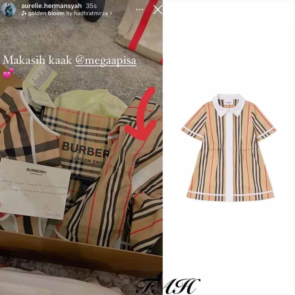 potret kado baby aurel hermansyah © instagram