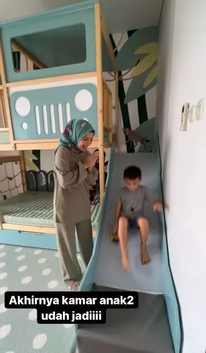 Potret kamar baru anak Tya Ariestya © Instagram Potret kamar baru anak Tya Ariestya © Instagram
