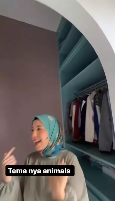 Potret kamar baru anak Tya Ariestya © Instagram Potret kamar baru anak Tya Ariestya © Instagram