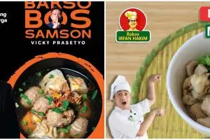5 Seleb ini ternyata punya kedai bakso, terbaru Vicky Prasetyo