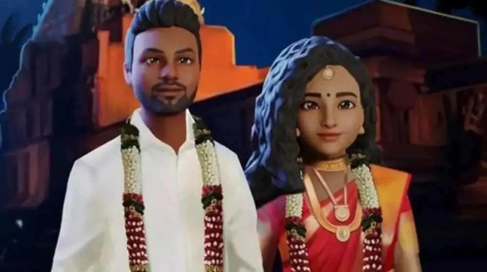 resepsi pernikahan Metaverse Berbagai sumber