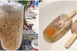 13 Momen lucu orang menikmati minuman ini penampakannya menipu