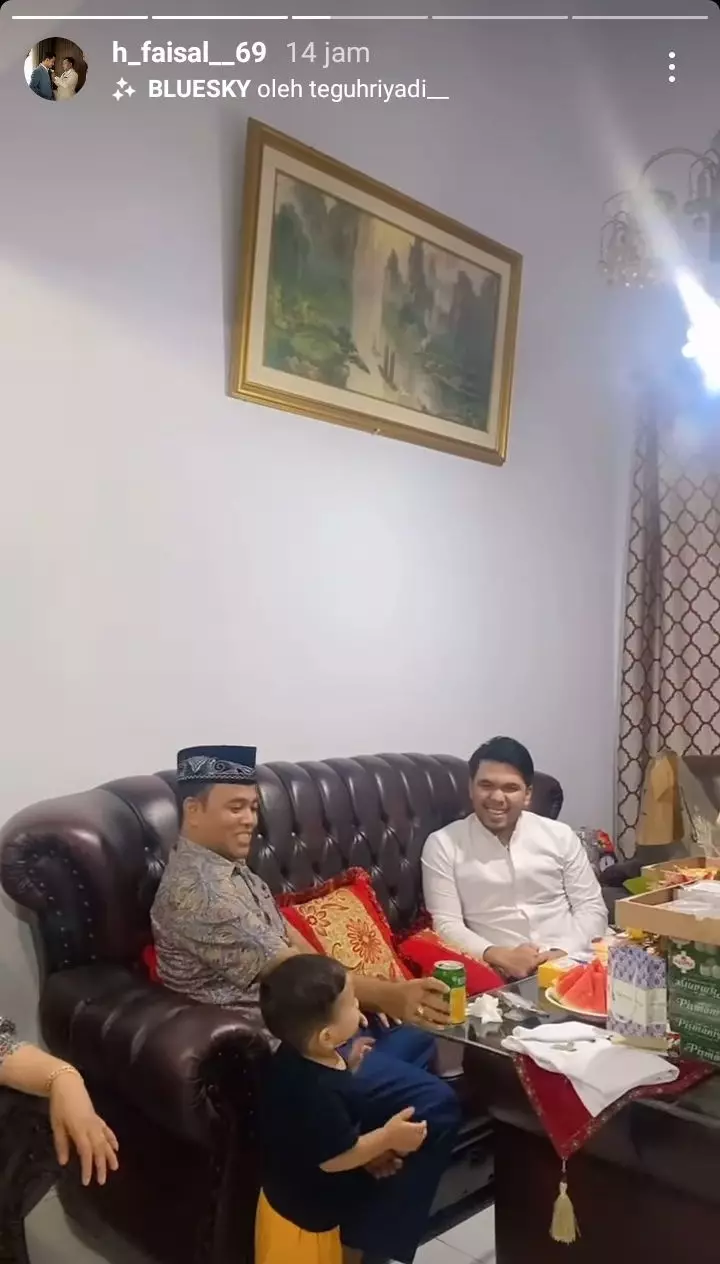 Thariq Halilintar bertemu Haji Faisal Berbagai sumber