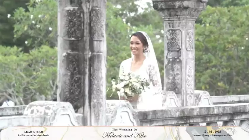 momen pernikahan Melanie Putria di Bali © berbagai sumber