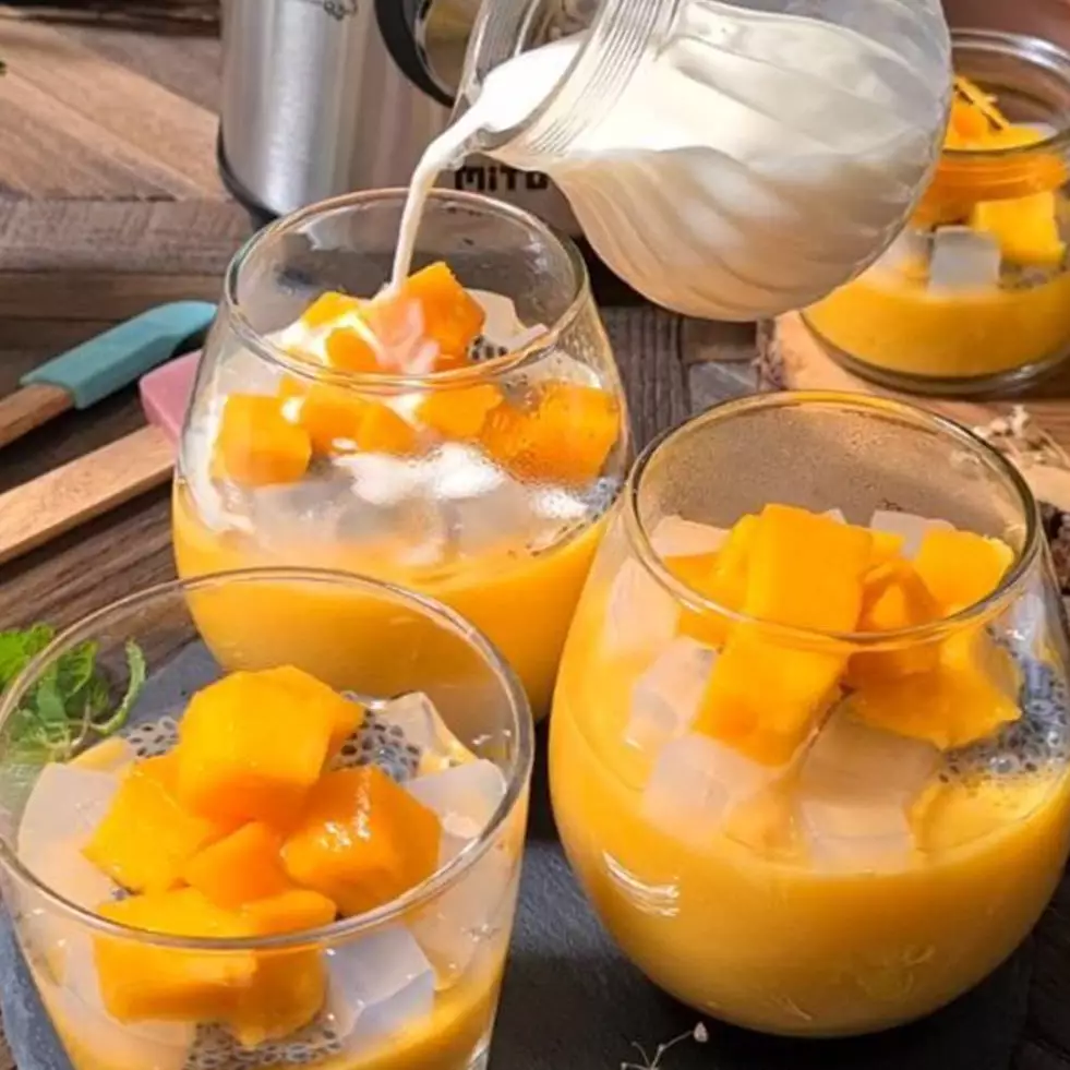 Resep puding mangga, lembut, enak, simpel, dan menggugah selera