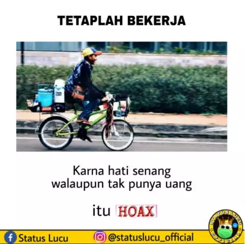 meme semangat kerja kocak © Facebook