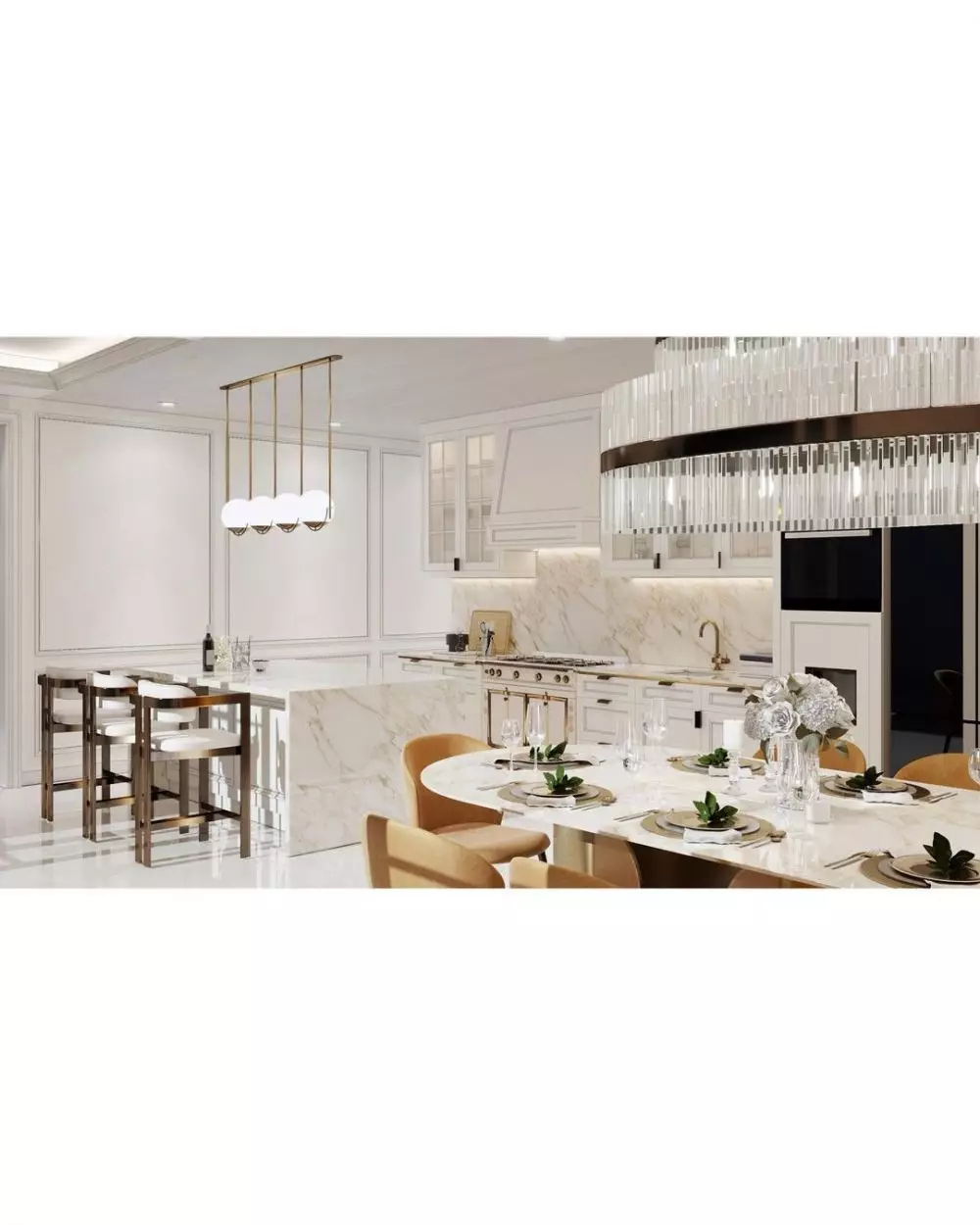 Potret desain interior rumah baru Ayu Dewi © Instagram