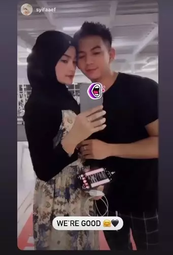 potret mesra Ridho DA dan istrinya Syifa © Instagram