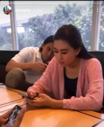 momen akrab syahnaz dan billy syahputra © instagram momen akrab syahnaz dan billy syahputra © instagram