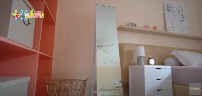 Potret kamar baru anak kembar Irfan Hakim © YouTube