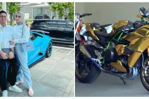 11 Potret rumah crazy rich Doni Salmanan, punya koleksi motor gede
