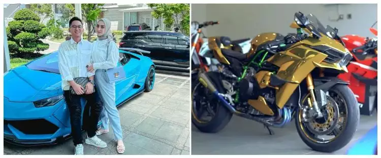 11 Potret rumah crazy rich Doni Salmanan, punya koleksi motor gede