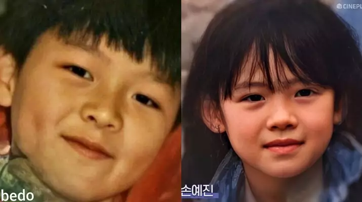 potret masa kecil Hyun Bin dan Son Ye-jin © berbagai sumber