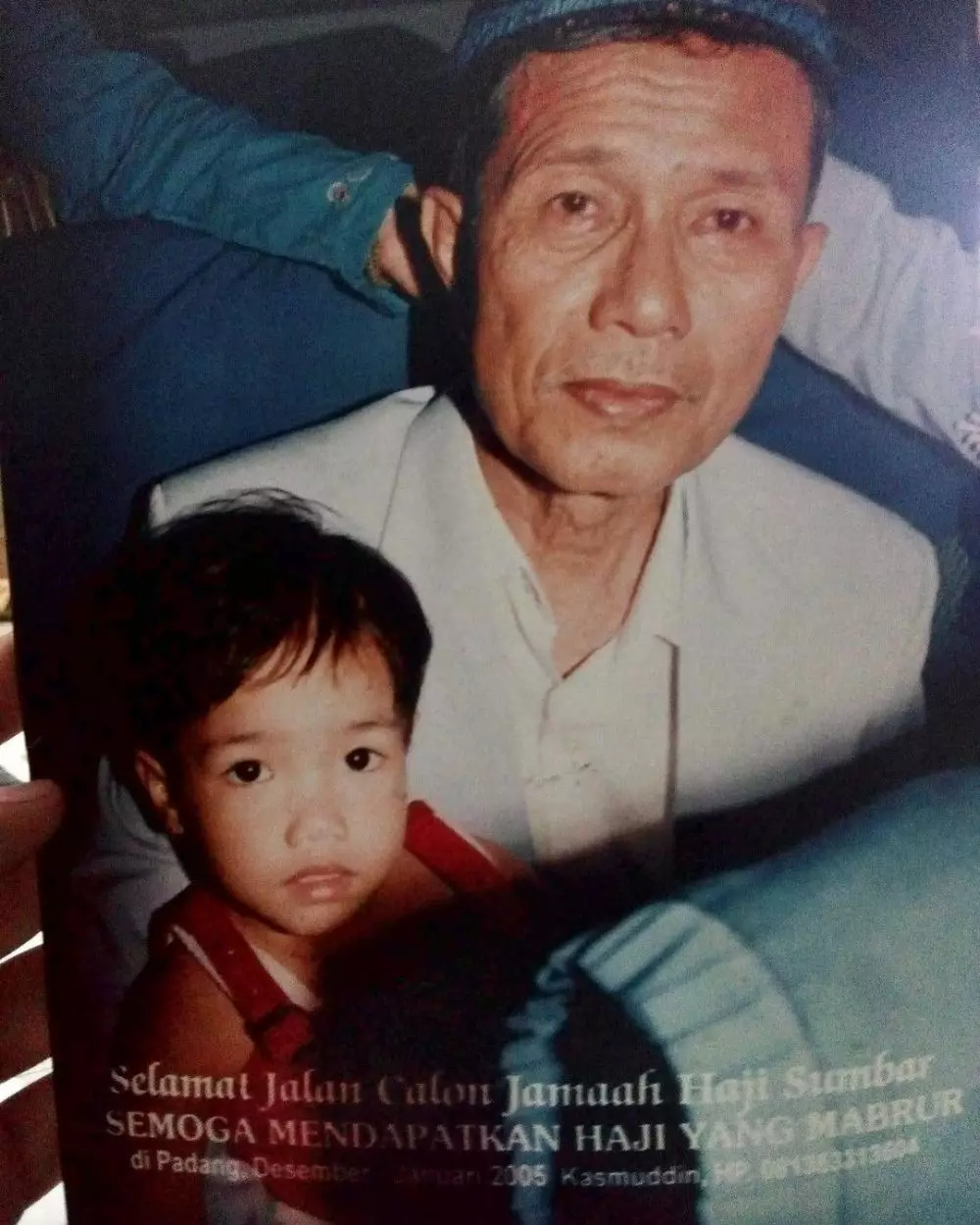 Fuji dan kakek © Instagram Fuji dan kakek © Instagram