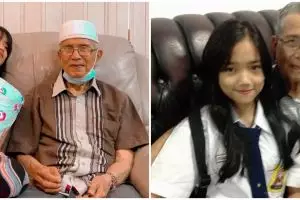 Lepas rindu, ini 8 potret kebersamaan Fuji dan kakek