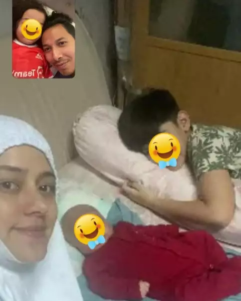 Suami dan anak Fairuz positif covid © Instagram