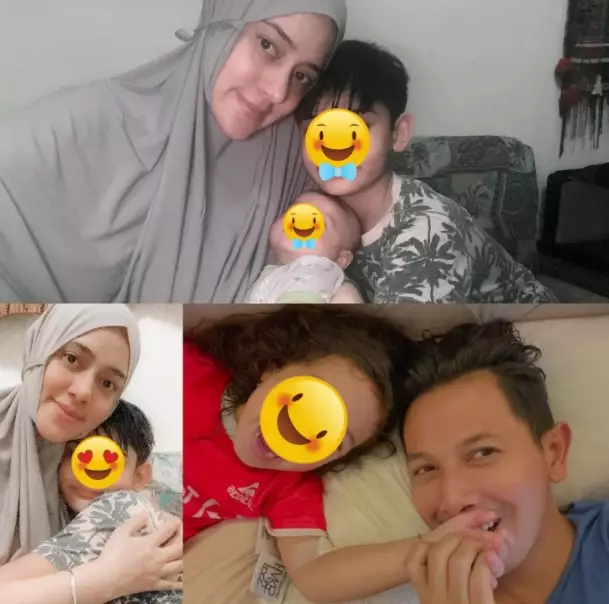 Suami dan anak Fairuz positif covid © Instagram