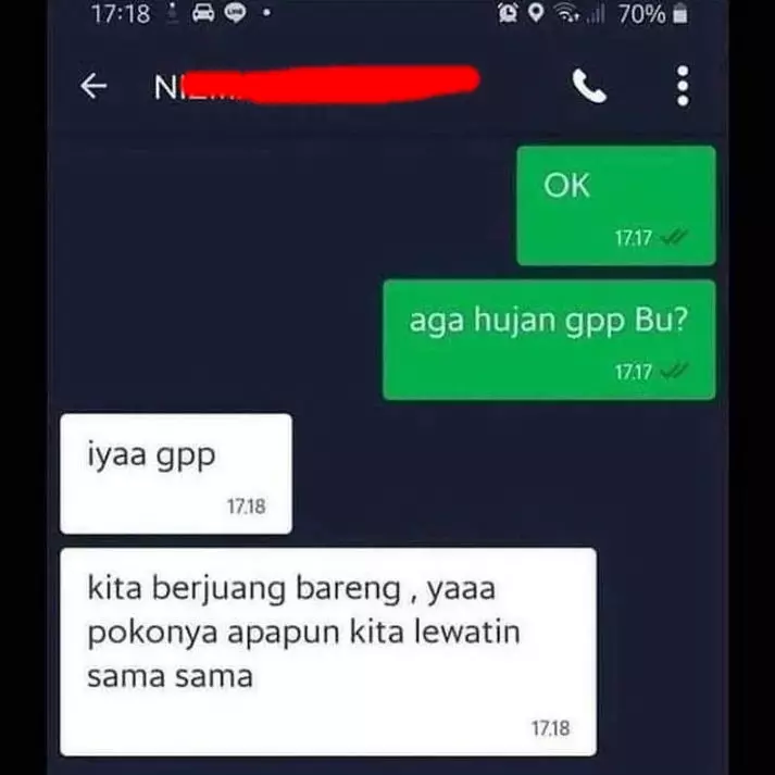 momen ojol dapat penumpang galau © berbagai sumber