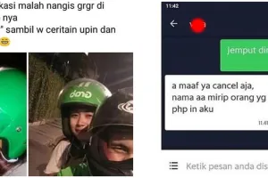 11 Momen lucu driver ojek online dapat penumpang galau, bikin baper