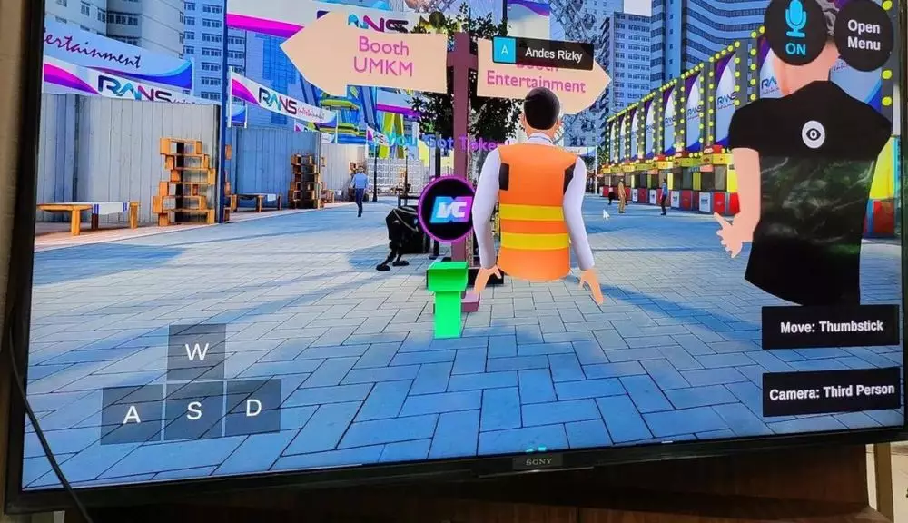 RansVerse, metaverse Raffi Ahmad © Instagram