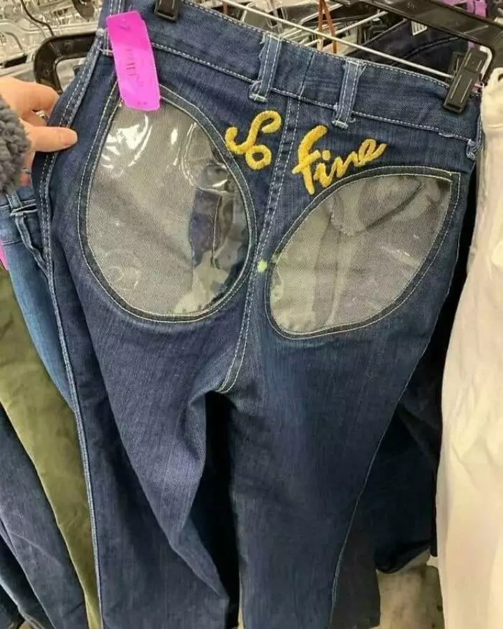 celana jeans desainnya aneh-aneh © berbagai sumber celana jeans desainnya aneh-aneh © berbagai sumber