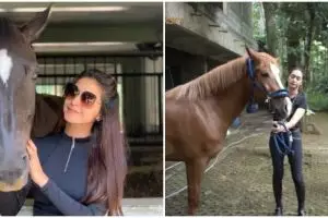 11 Potret lapangan kuda milik mertua Nabila Syakieb, luasnya 14 hektar