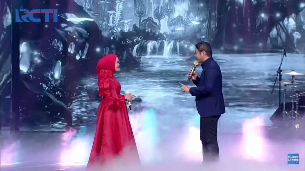 potret Lesty Kejora bareng pasangan duet © berbagai sumber