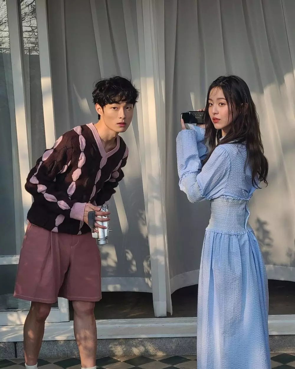 pemotretan Yoon Chan-young dan Park Ji-hoo © Instagram