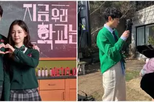 9 Momen di balik layar pemotretan Yoon Chan-young dan Park Ji-hoo