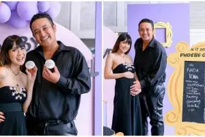 11 Momen bahagia Gilang Dirga dan Adiezty umumkan jenis kelamin anak