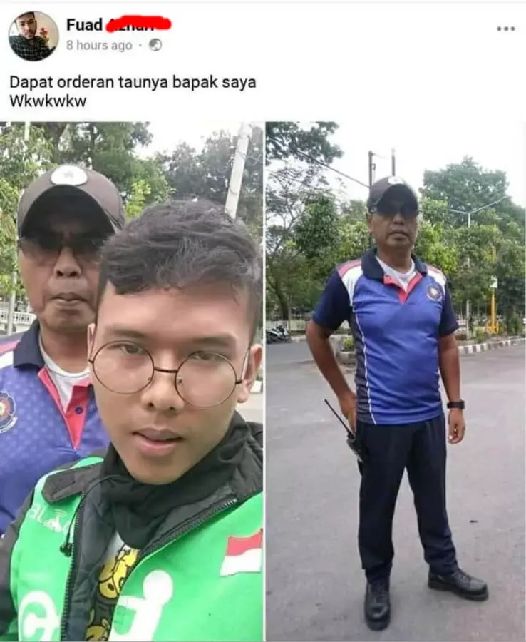 status lucu suka duka driver ojol © Instagram