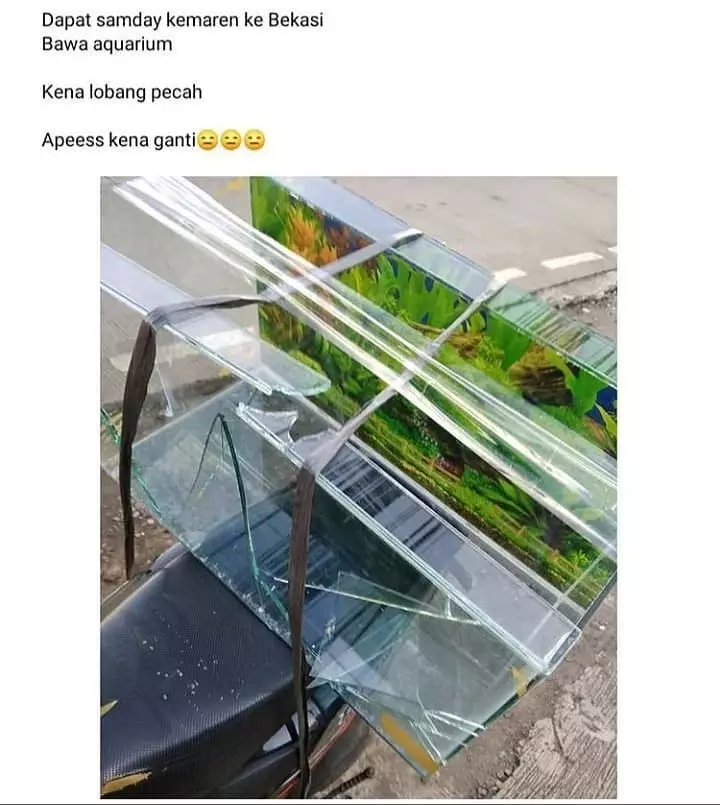 status lucu suka duka driver ojol © Instagram