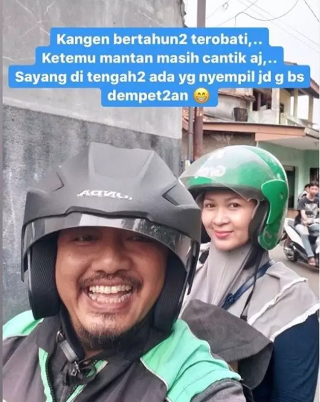 status lucu suka duka driver ojol © Instagram